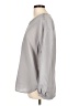 Lands' End 100% Polyester Gray Long Sleeve Blouse Size 12 - photo 5