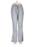 Per Se Chevron-herringbone Gray Linen Pants Size M - photo 1