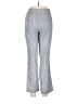 Per Se Chevron-herringbone Gray Linen Pants Size M - photo 2
