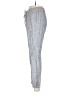 Per Se Chevron-herringbone Gray Linen Pants Size M - photo 5