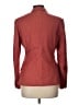 Barneys New York 100% Wool Tweed Red Wool Blazer Size 10 - photo 2