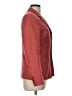 Barneys New York 100% Wool Tweed Red Wool Blazer Size 10 - photo 4