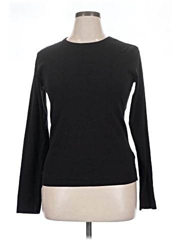 Three Dots Long Sleeve Top (view 1)