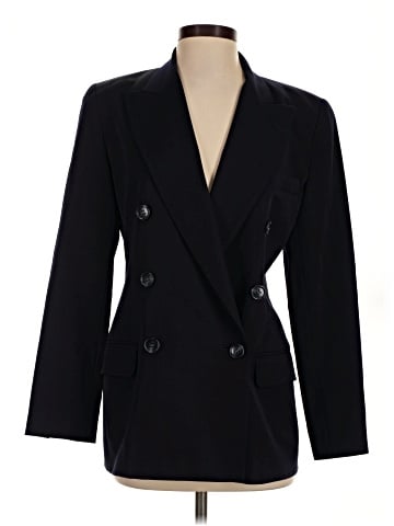Linda Allard Ellen Tracy Wool Blazer (view 1)