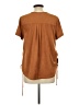 Eyeshadow Brown Short Sleeve Top Size L - photo 2