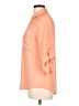 Papaya 100% Polyester Orange 3/4 Sleeve Blouse Size L - photo 5
