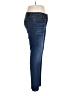 STUDIO BLUE Solid Blue Jeans Size 31 waist - photo 4