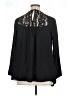 DR2 100% Polyester Black 3/4 Sleeve Blouse Size 1X - photo 2