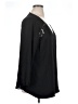 DR2 100% Polyester Black 3/4 Sleeve Blouse Size 1X - photo 4