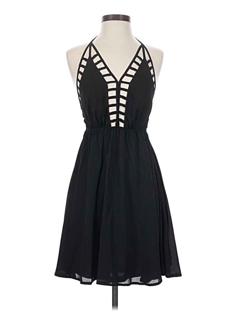 Pre-owned Tobi Cocktail Dress In Black