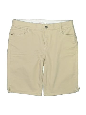 Liz Claiborne Khaki Shorts (view 1)