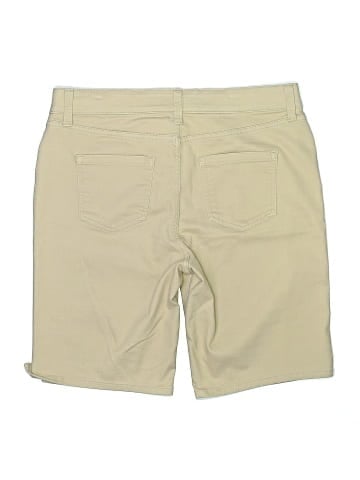 Liz Claiborne Khaki Shorts (view 2)