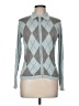 Tehama Argyle Teal Cardigan Size M - photo 1