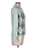Tehama Argyle Teal Cardigan Size M - photo 4