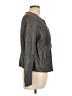 Alfani 100% Polyurethane Gray Jacket Size 12 - photo 4