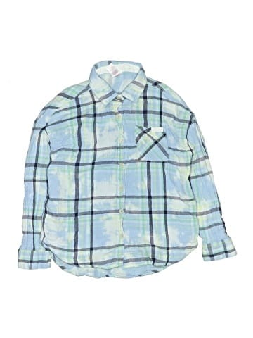 Justice Long Sleeve Button-Down Shirt (view 1)