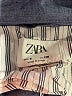 Zara Blue Long Sleeve Button-Down Shirt Size 6 - photo 3