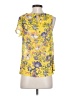 HD in Paris 100% Polyester Yellow Sleeveless Blouse Size 4 - photo 2