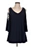 Vince Camuto Blue 3/4 Sleeve Top Size L - photo 1
