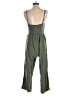 Old Navy Solid Green Jumpsuit Size S - photo 2