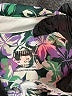 Puma Floral Purple Short Sleeve Blouse Size L (youth) - photo 3