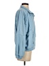 Bibi 100% Polyester Solid Blue Track Jacket Size S - photo 4