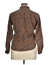 L.L.Bean 100% Cotton Paisley Brown Long Sleeve Button-Down Shirt Size 14 - photo 2