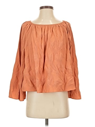 Elizabeth and James 3/4 Sleeve Blouse (view 1)