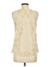 A'reve 100% Polyester Ivory Sleeveless Blouse Size M - photo 2