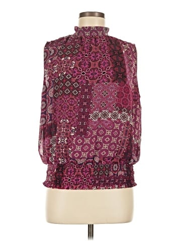 Karl Lagerfeld Paris 3/4 Sleeve Blouse (view 1)
