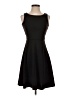 Alfani Solid Black Cocktail Dress Size P (petite) - photo 1