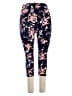 Pop Fit Floral Blue Active Pants Size 2X - photo 2