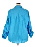 Cato Blue 3/4 Sleeve Button-Down Shirt Size 22 - photo 2