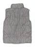 DKNY 100% Polyester Gray Vest Size 6 - photo 2