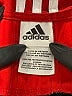 Adidas 100% Polyester Color Block Red Windbreaker Size 7 - photo 3