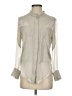 IRO 100% Polyester Ivory Long Sleeve Blouse Size EU (FR) 36 / US 4 - photo 1