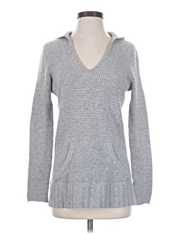 Aqua Cashmere Pullover Sweater (view 1)