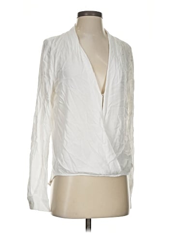 Olivaceous Long Sleeve Blouse (view 1)