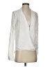 Olivaceous 100% Rayon White Long Sleeve Blouse Size S - photo 1
