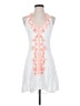 Sequin Hearts 100% Polyester White Casual Dress Size S - photo 1