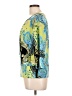 Saint Tropez West Teal 3/4 Sleeve Blouse Size L - photo 5