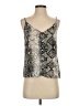 Sanctuary 100% Rayon Silver Sleeveless Blouse Size S - photo 1
