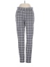 Seven7 Plaid Gray Casual Pants Size S - photo 1