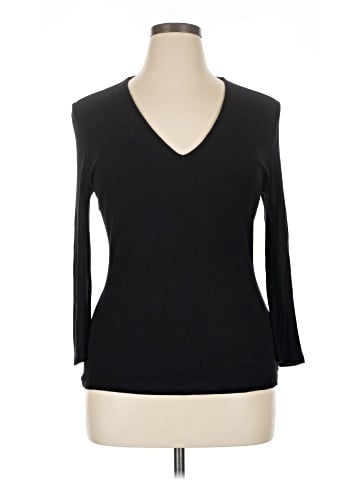INC International Concepts 3/4 Sleeve Top (view 1)