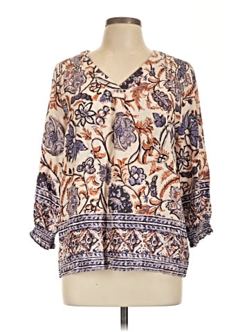 Rose & Thyme 3/4 Sleeve Blouse (view 1)