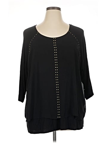Melissa Paige 3/4 Sleeve Blouse (view 1)