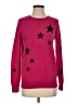 Hobbs London Stars Pink Wool Pullover Sweater Size M - photo 1