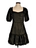 Rachel Parcell 100% Polyester Metallic Black Cocktail Dress Size 4 - photo 1