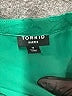 Torrid 100% Polyester Green 3/4 Sleeve Blouse Size 2X Plus (2) - photo 7