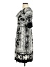 Sunny Leigh Paisley Gray Casual Dress Size M - photo 5